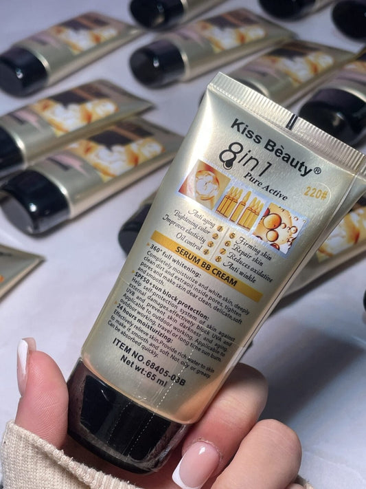 8 in 1 BB Collagen Foundation – All-in-One Makeup & Skincare with Whitening