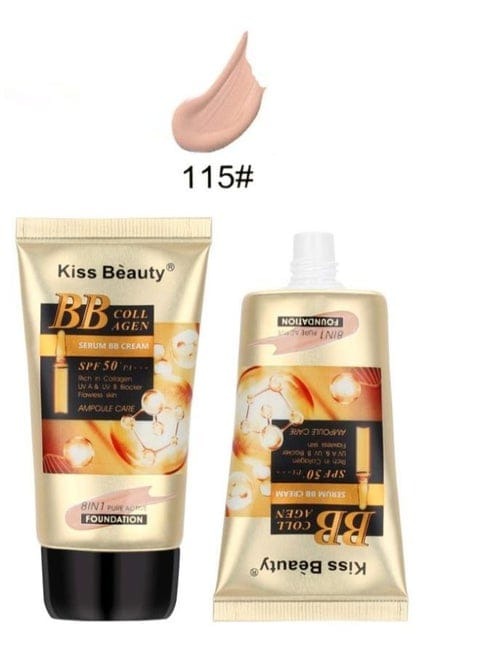 8 in 1 BB Collagen Foundation – All-in-One Makeup & Skincare with Whitening